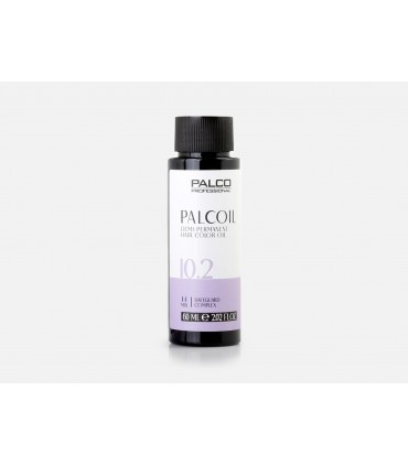 PALCOIL 10.2 Rubio Platino Irisado - tinte Demipermanente en Aceite 60 ml