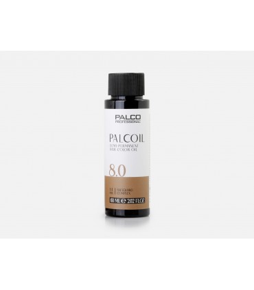 PALCOIL  8.0 Rubio Claro - tinte Demipermanente en Aceite 60 ml